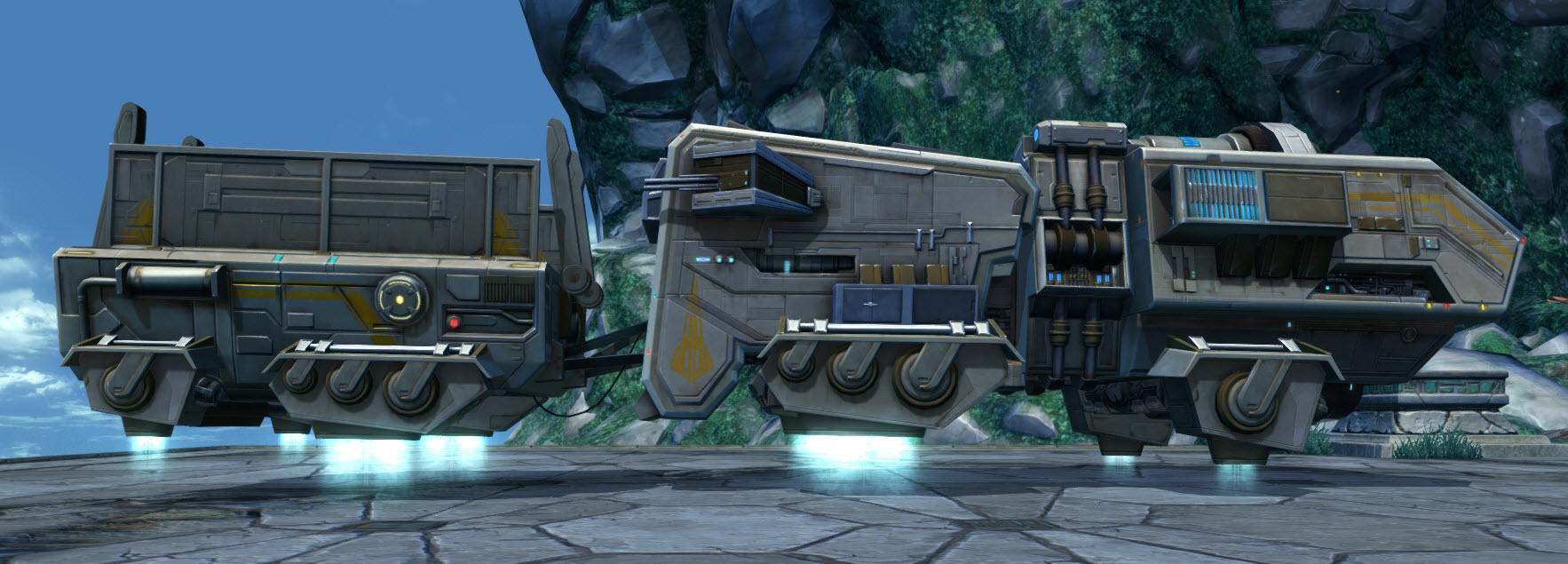 Zakuul Hovercraft appearance 