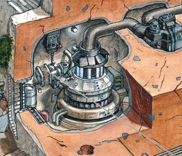 Bio-converter power generator appearance in Common Appearance