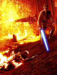 Duel on Mustafar Wookieepedia Fandom