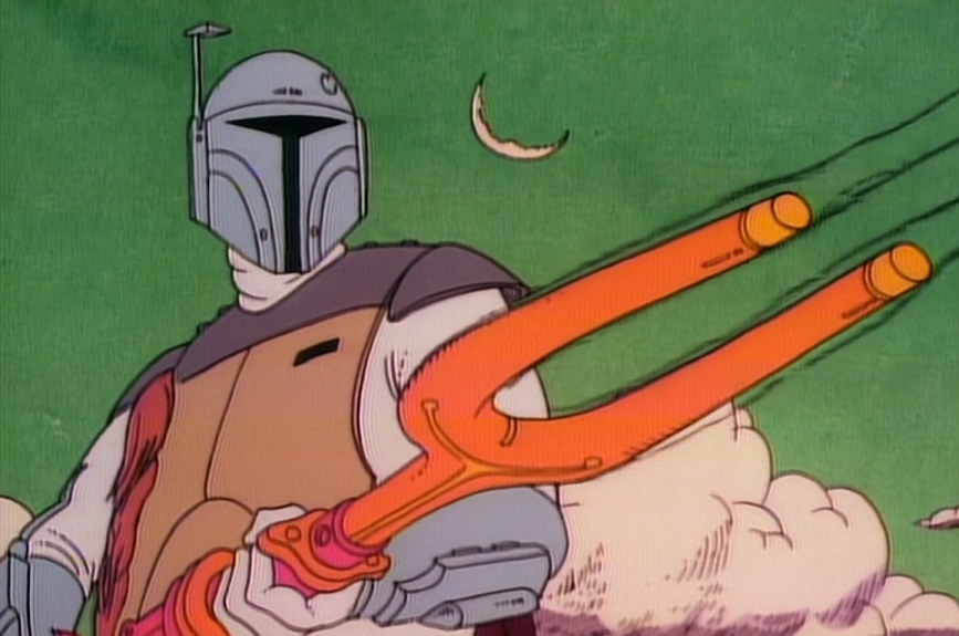 Boba Fett on the Panna moon.