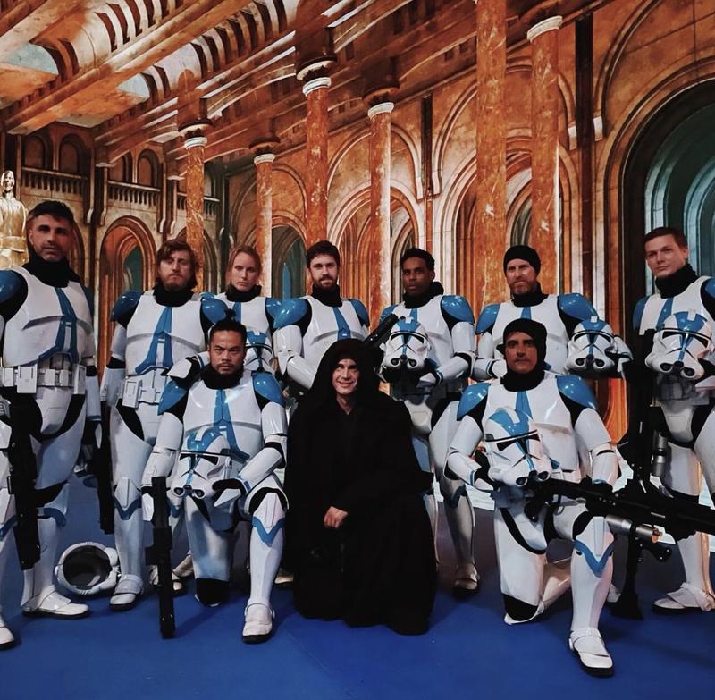 Hayden Christensen and the 501st Legion