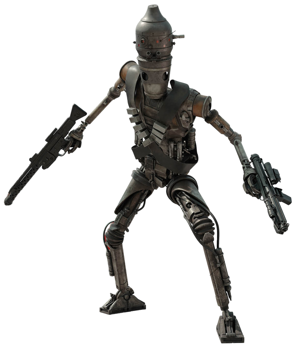 IG-11, an IG-series assassin with a conical head and claw-like hands