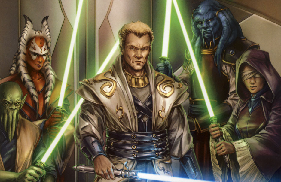 Draay and the First WatchCircle during the Padawan Massacre of Taris