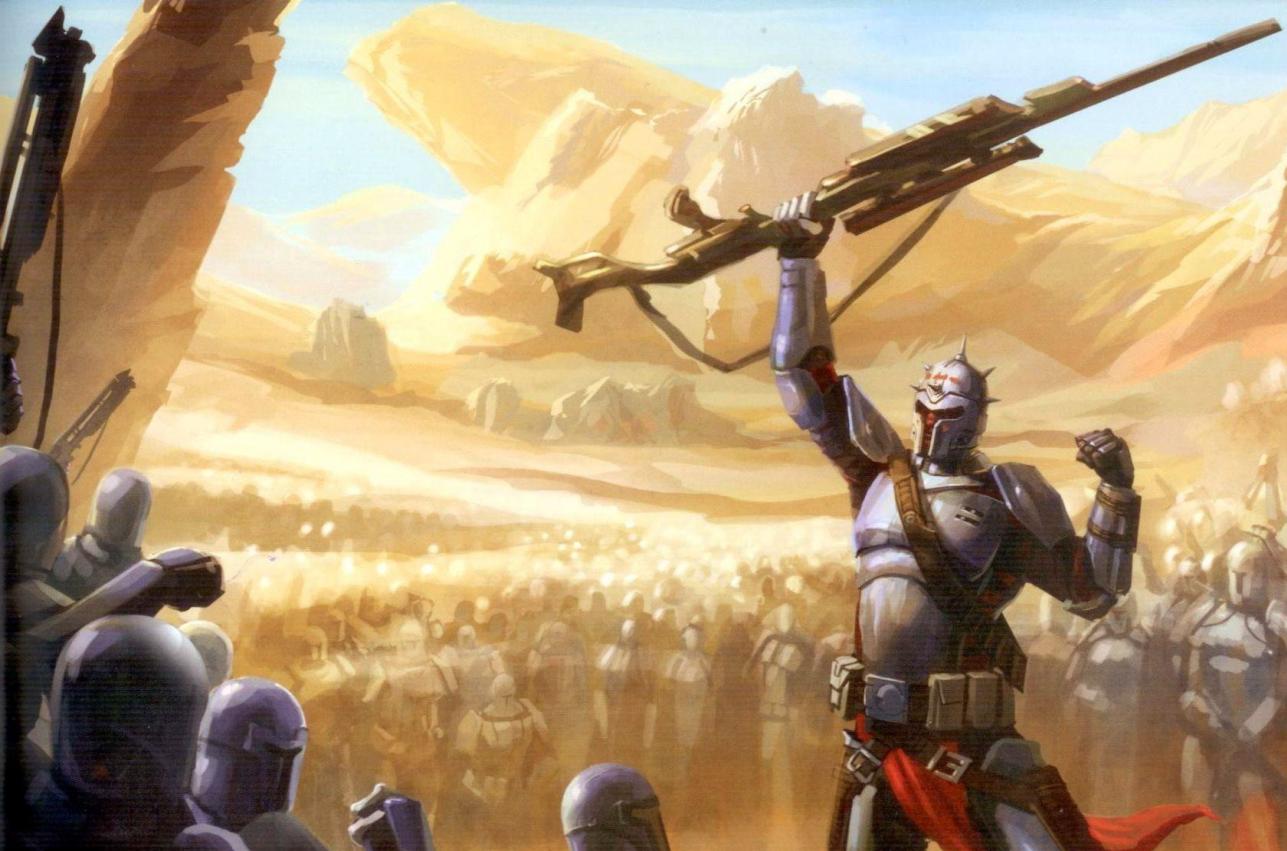 The Mandalorians reunite under their new Mandalore.