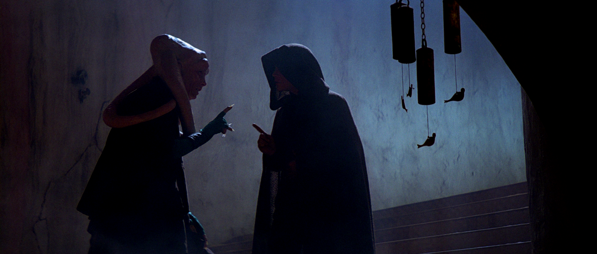 Luke Skywalker used a mind trick on Bib Fortuna after entering Jabba's Palace.