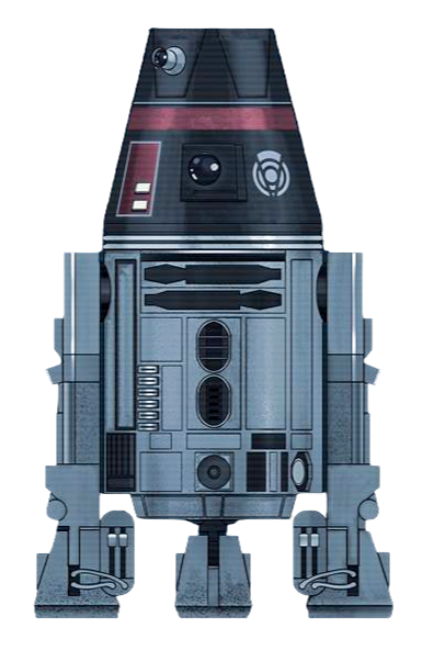 An Imperial R4 courier droid