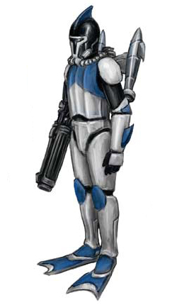 Lego clone scuba trooper sale