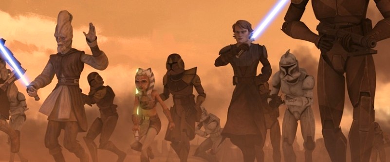 The Jedi successfully invaded Geonosis and destroyed the primary battle droid foundry.