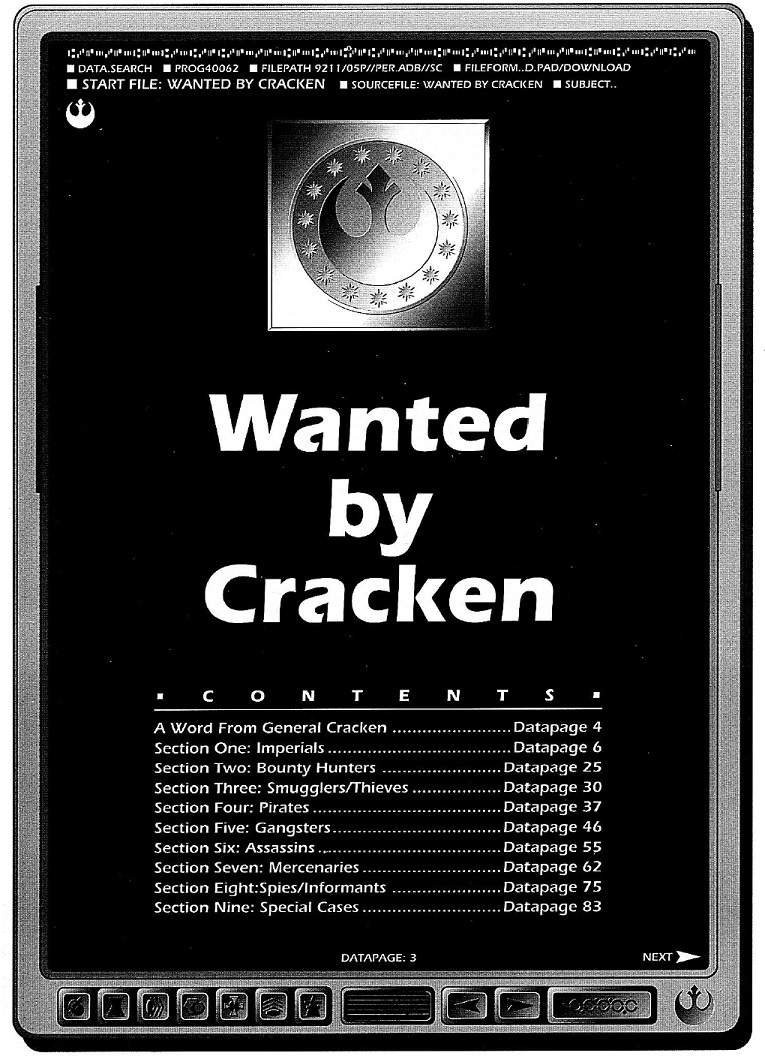 Wanted by Cracken appearance in Common Appearance