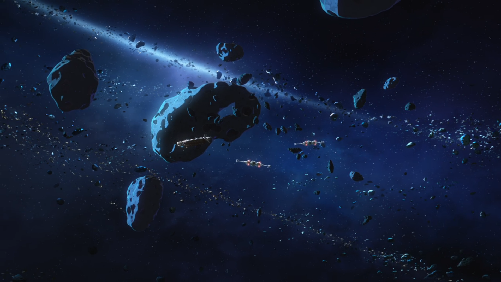 Castilon asteroid field appearance in Common Appearance