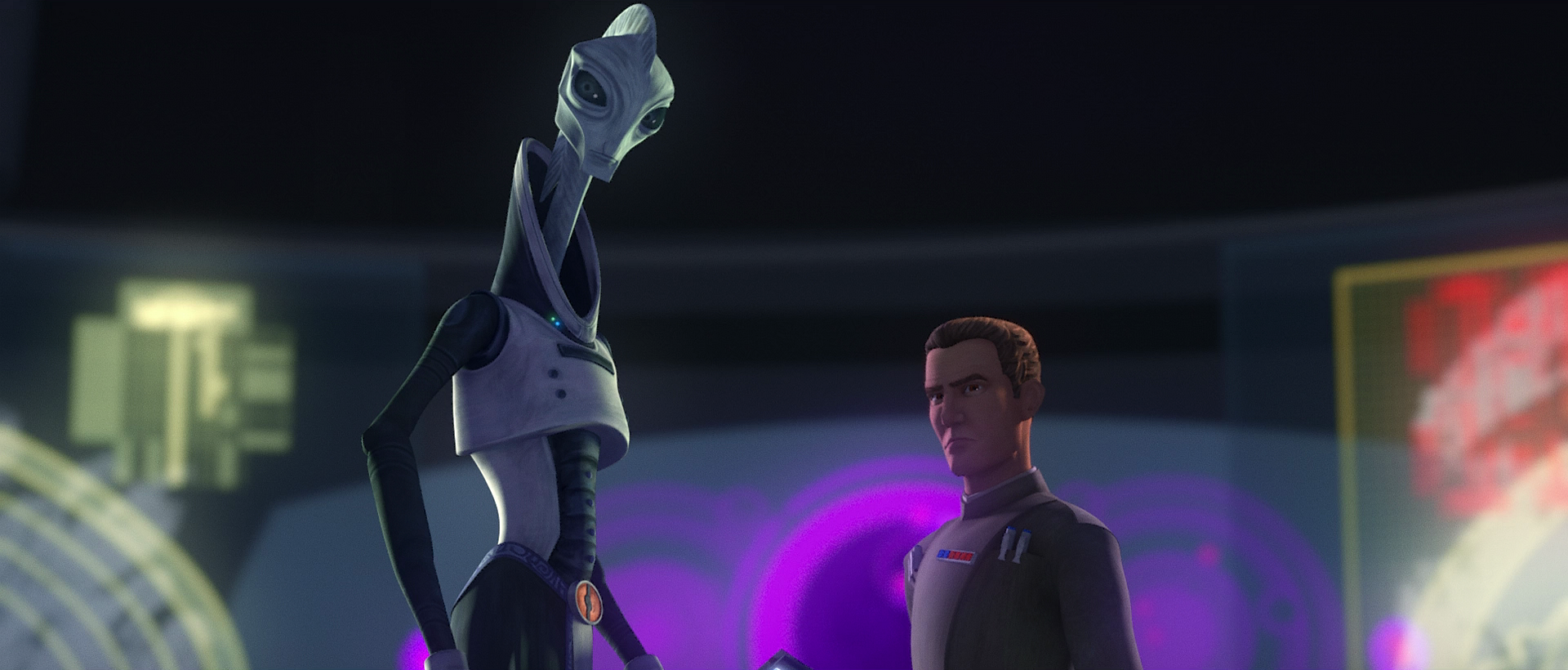 Admiral Rampart ordered CT-9904 to terminate Clone Force 99, rejecting Lama Su's request to take them alive.