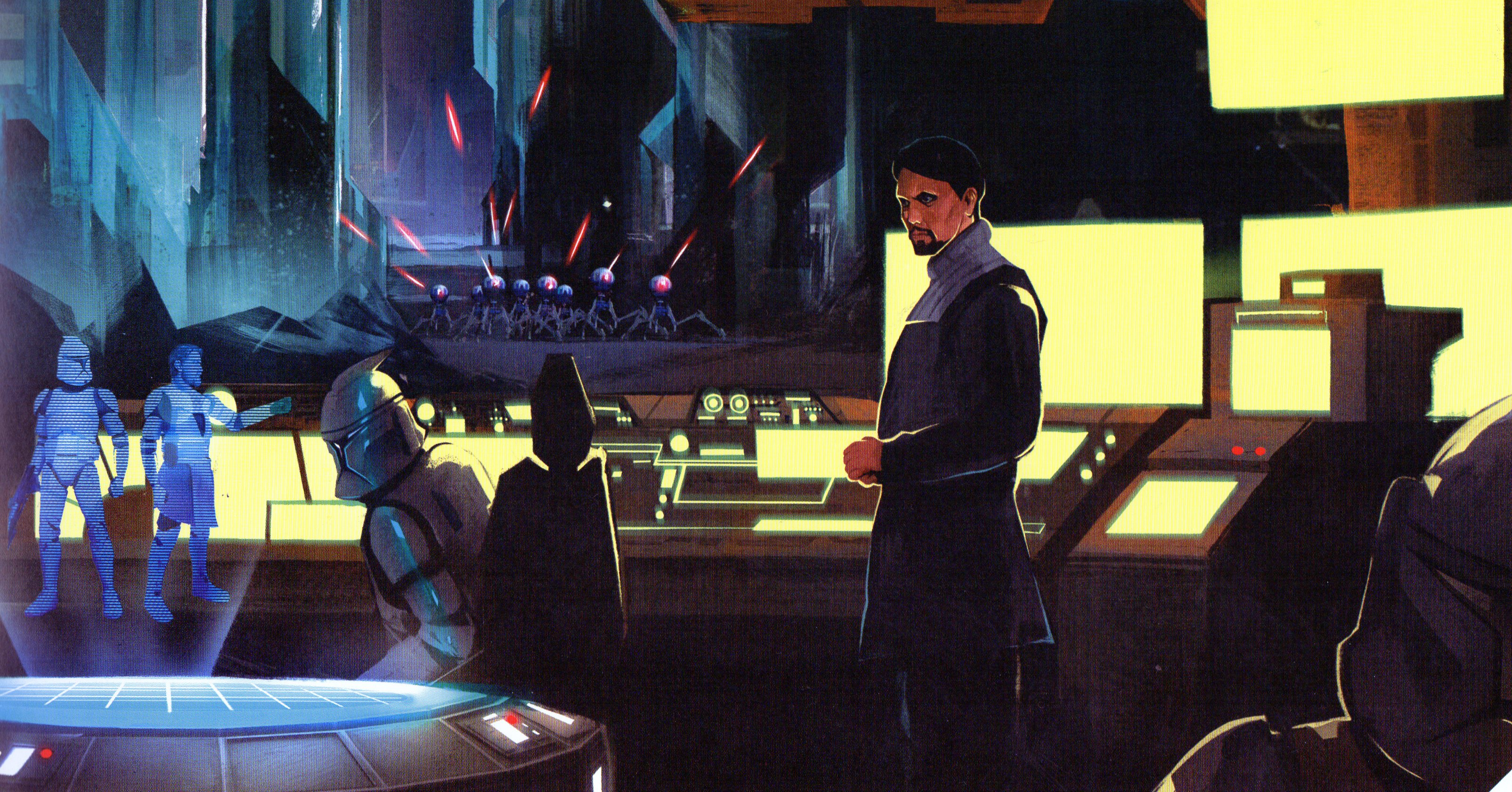 Bail Organa used a forward command center to command his relief effort on Christophsis.