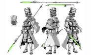 Textless Crusader character design concept, Takashi Okazaki[11]