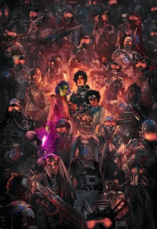 Vernestra Rwoh, Avon Starros and Jordanna Sparkburn during their time in the Occlusion Zone.