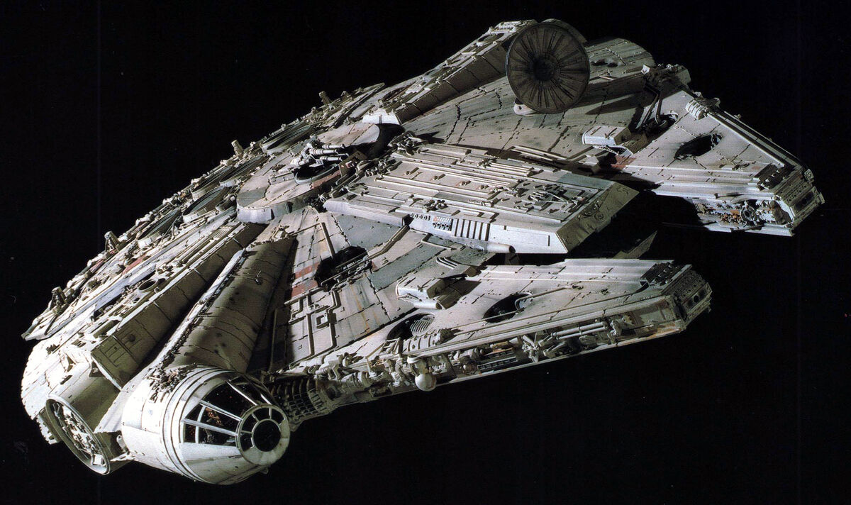 Extreme scaffolder who built Millennium Falcon for Star Wars The