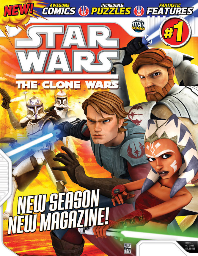 Star Wars: The Clone Wars Magazine 1 appearance in Common Appearance