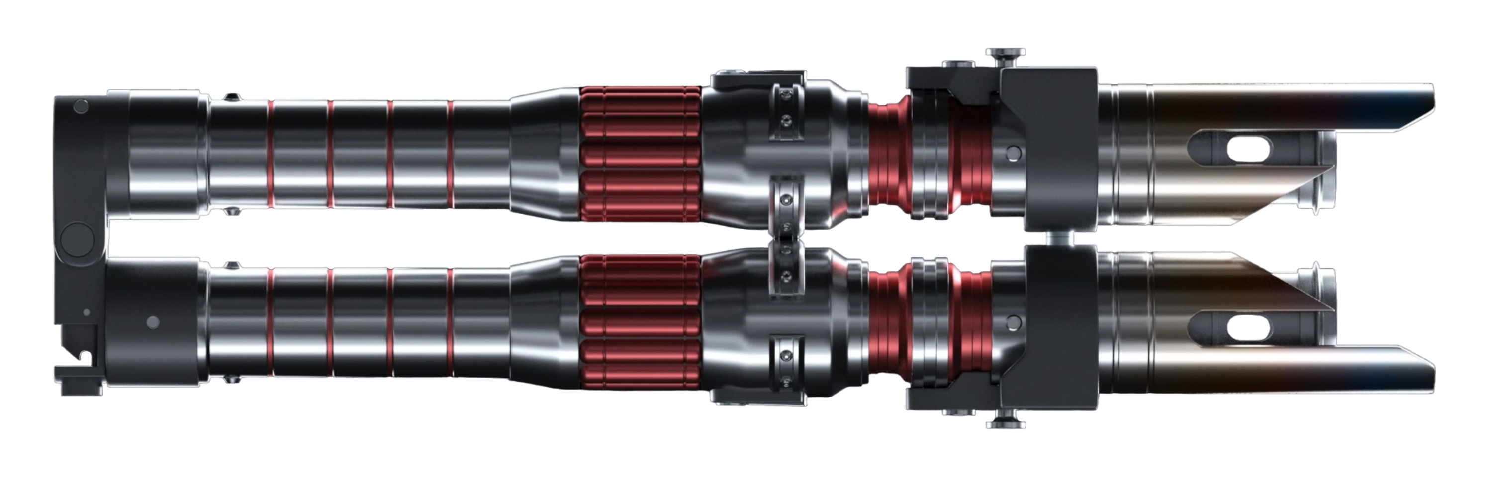 Hinged double-bladed lightsaber appearance in Common Appearance