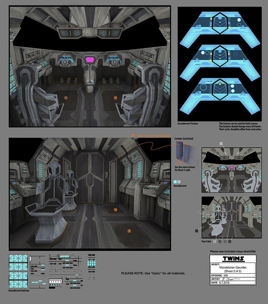 Kom'rk-class fighter/transport concept art by JP Balmet