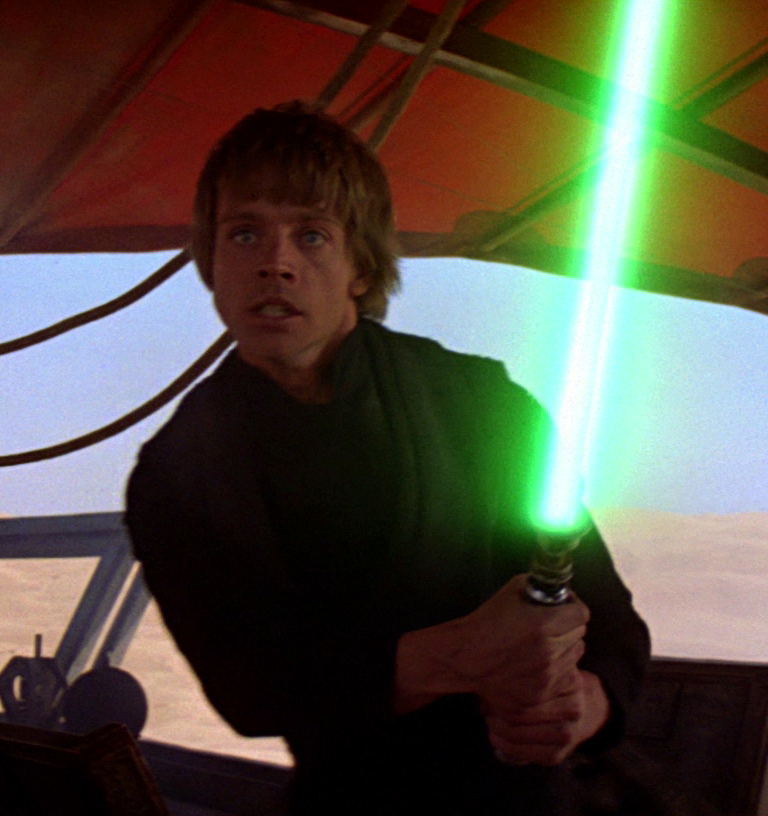 Sabre Laser Luke Skywalker Vert