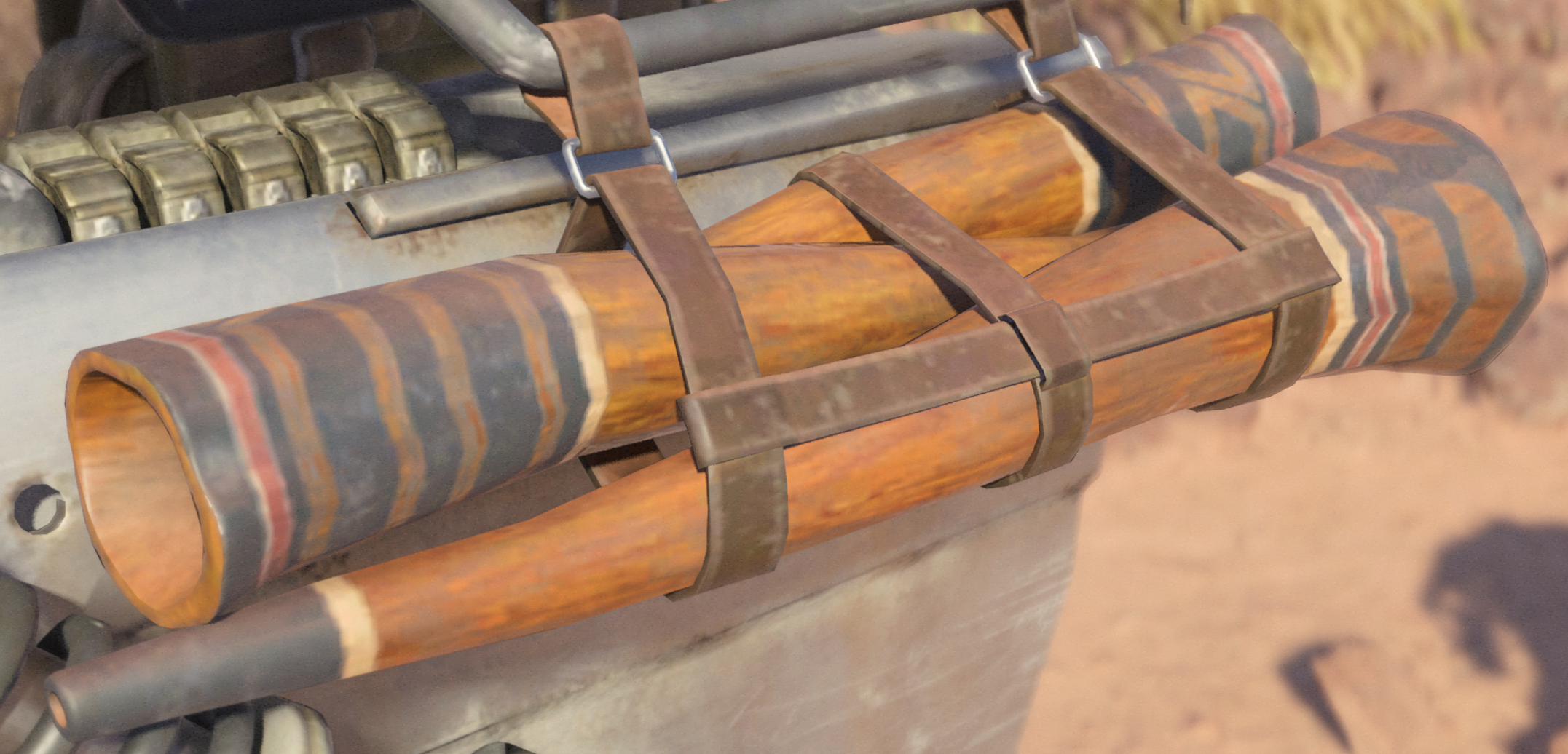 Reed flute appearance 