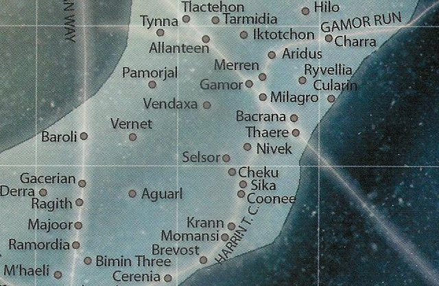 The Selsor system was a part of the Zarracina sector.