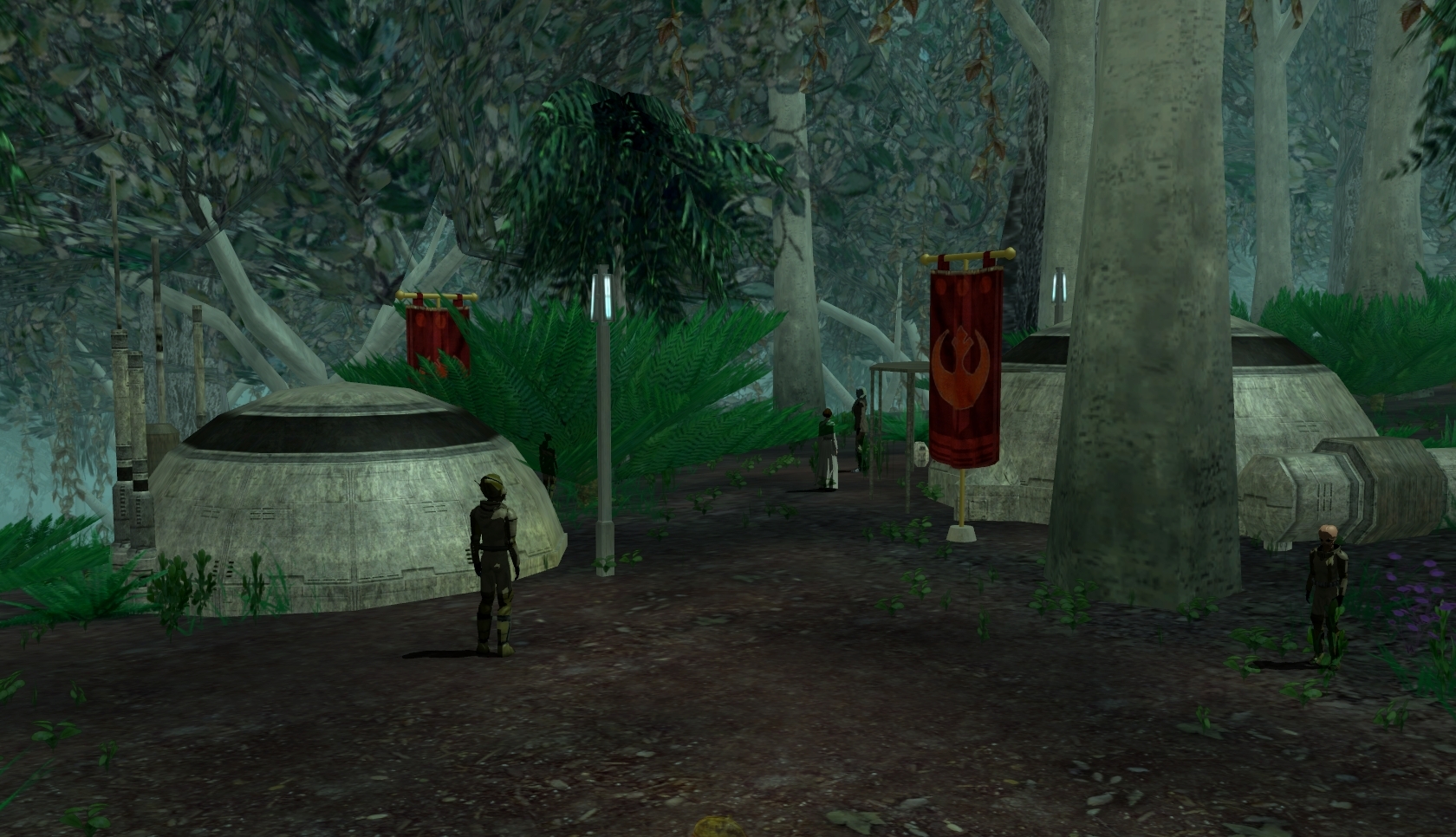 Rebel outpost  (Yavin 4) appearance in Common Appearance