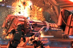 Tasavallan Venatorin,   räjähtää  toimesta.