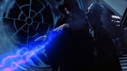 Vader Grabs Palpatine