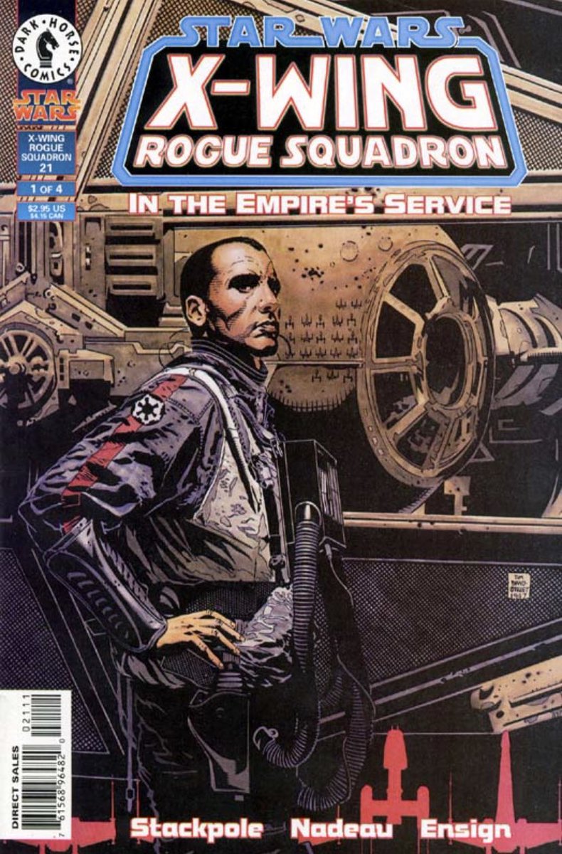 The cover of X-Wing Rogue Squadron 21, the issue that Dar Keyis debuted in.