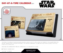 Star Wars Day-at-a-Time Calendar 2023, Wookieepedia