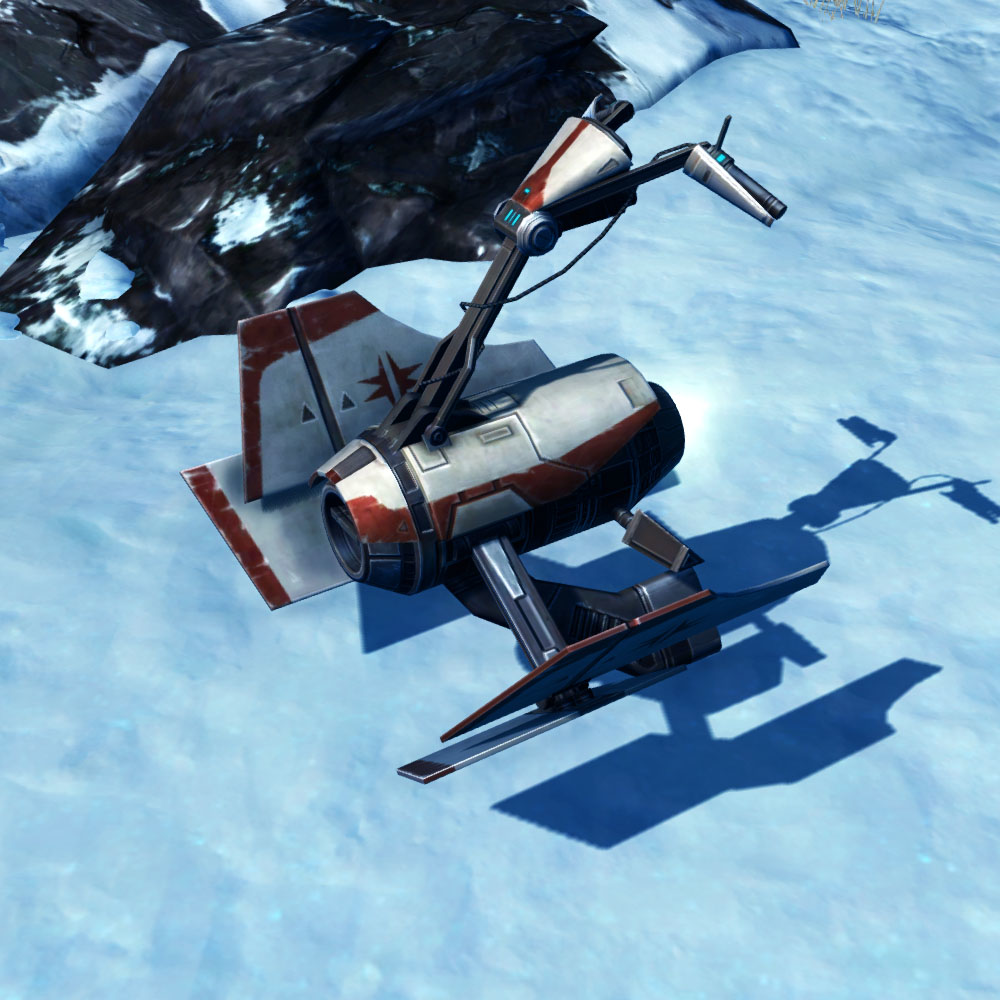 Cyclone (hoverbike) appearance 