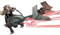 Luke 74-Z Speederbike SW2