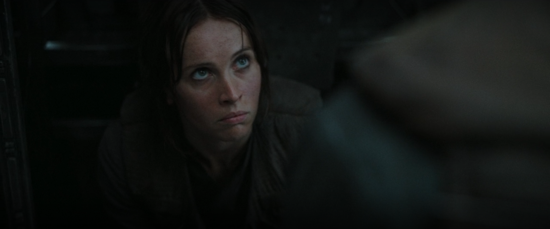 Jyn Erso during her rescue