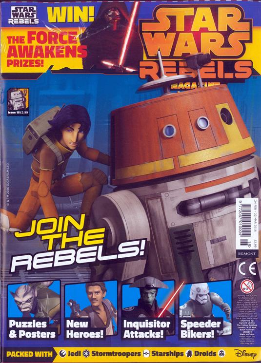 Star Wars Rebels Magazine 15 appearance in Common Appearance