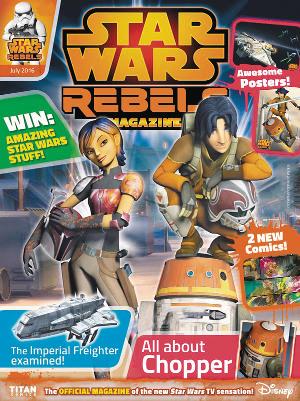 Star Wars Rebels Magazine 5 appearance in Common Appearance