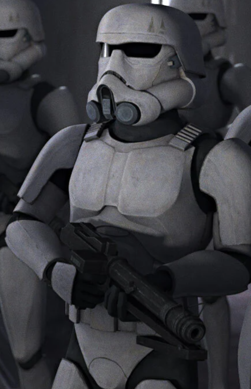 TK stormtrooper appearance in Common Appearance