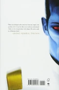 UK hardcover edition, back cover