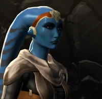 Vette first met the Alliance Commander during the heist on Vandin.