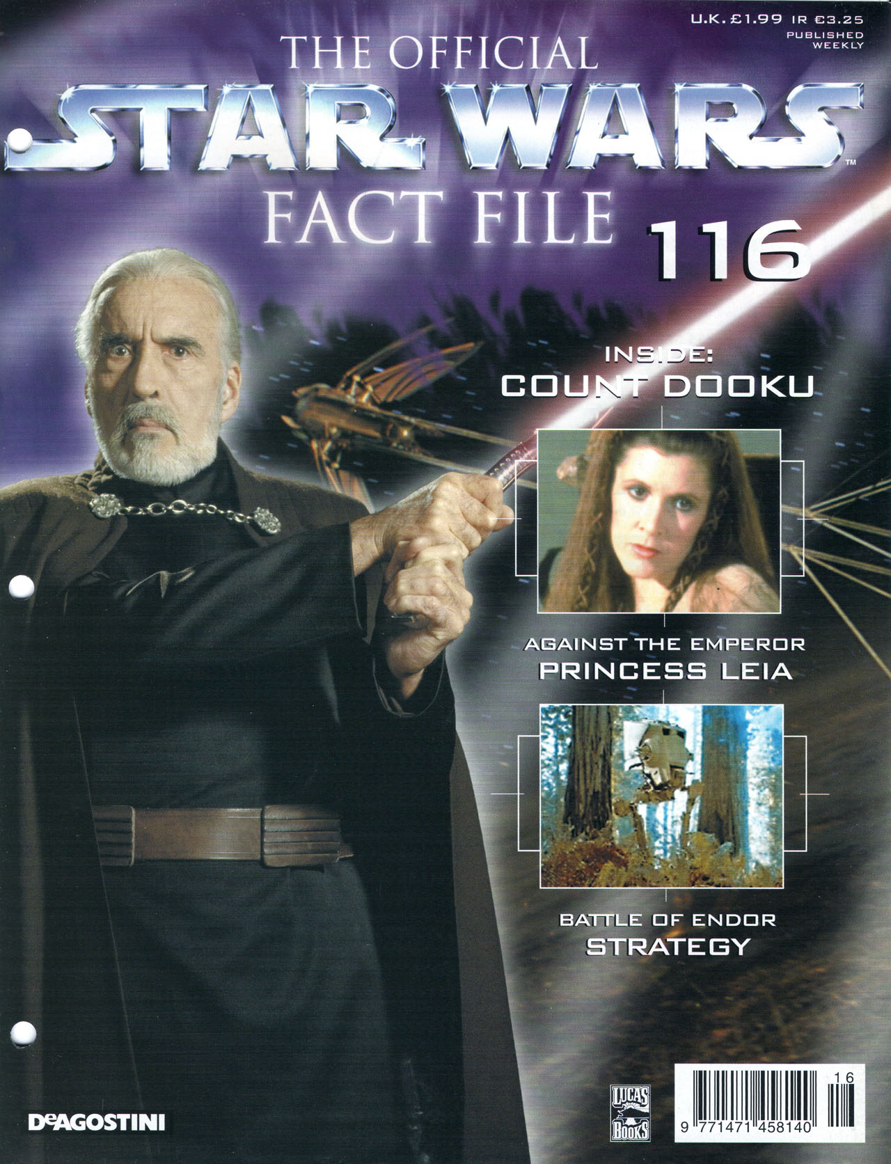 The Official Star Wars Fact File 116 appearance in Common Appearance