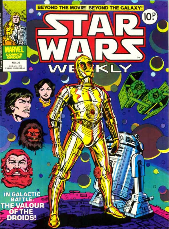 Star Wars Weekly 29 appearance 