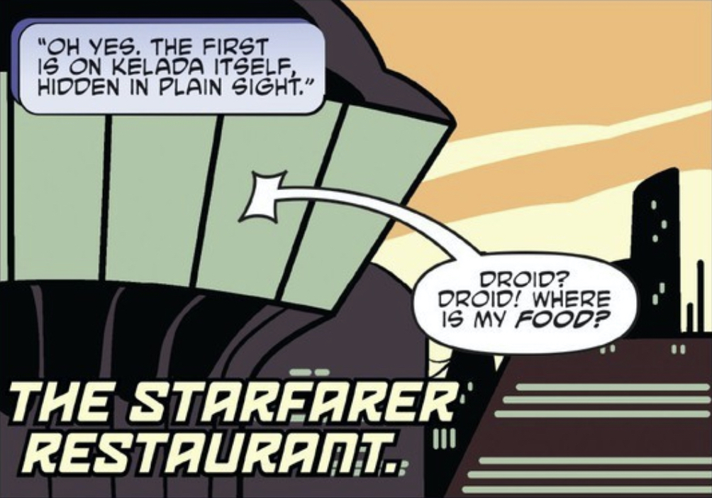 Starfarer Restaurant appearance in Common Appearance