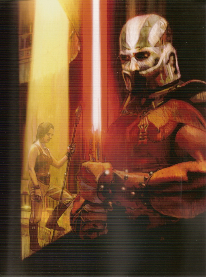 Dark Malak with his last apprentice, Bastila Shan