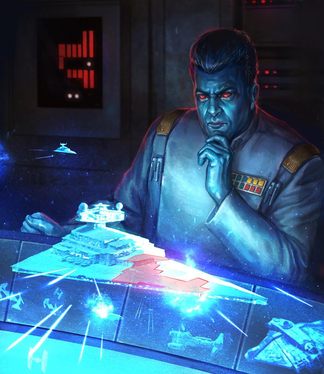 Thrawn was a master strategist.