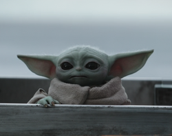 Grogu sad face