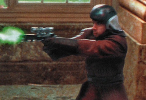 Sergeant Perosei in the Theed Royal Palace