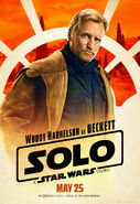 Solo A Star Wars Story Tobias Beckett character poster