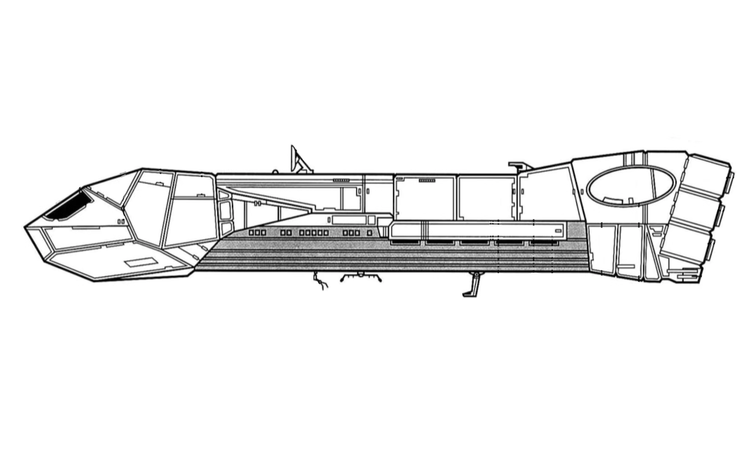 A Carrack-class light cruiser