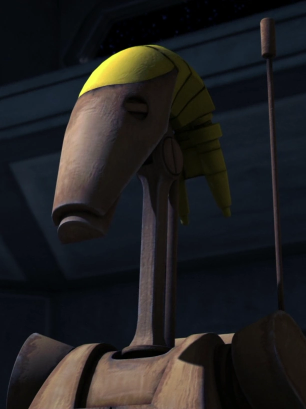 Unidentified OOM command battle droid (Rishi moon)