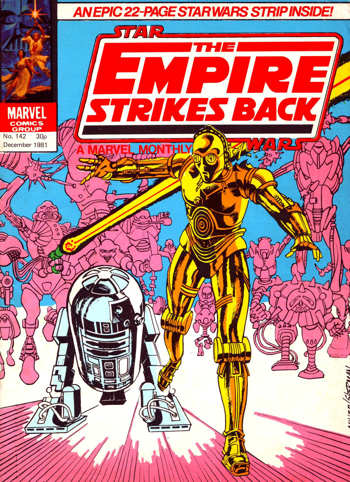 The Empire Strikes Back Monthly 142 appearance in Common Appearance