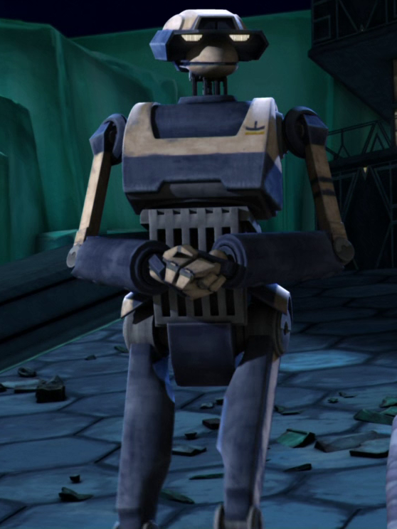 Unidentified T-series tactical droid  (Christophsis) appearance in Common Appearance